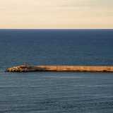 A nord c�� solo l�Adriatico, con il suo blu intenso...